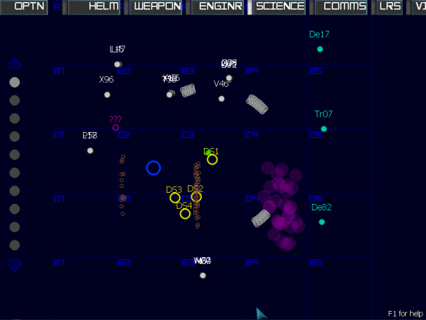 Artemis overview map